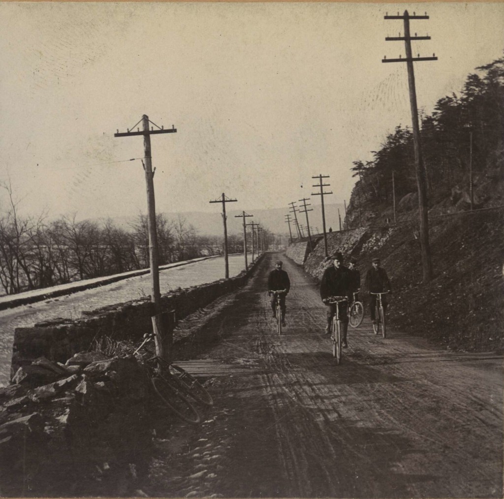 Bicycling along the Dauphin Narrows