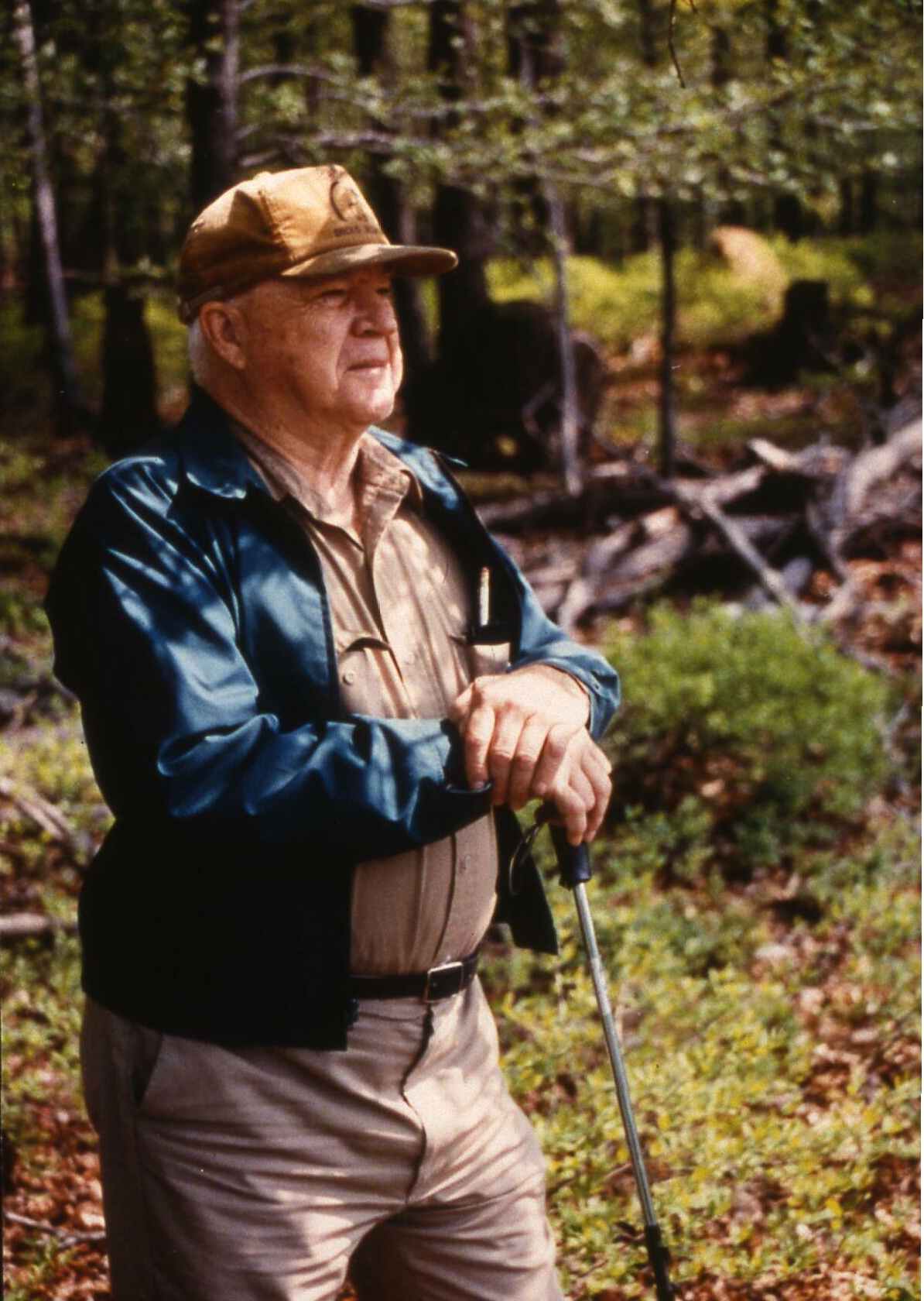 Charlie Nehf - hat and walking stick